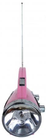 C1990  PINK CADILLAC WING LIGHT RADIO -TORCHE Rose ...