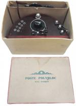 1935 Récepteur a galène POLYBLOC pendulette en boite d'origine et...