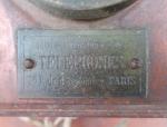 1911 TELEPHONE SIT Console MURALE a magnéto avec indicateur d'appel...