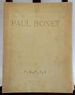 [Bonet (Paul)]. Paul Bonet par Paul VALERY, Paul ELUARD, Renée...