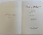 [Bonet (Paul)]. Paul Bonet par Paul VALERY, Paul ELUARD, Renée...