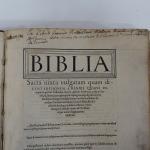 [Bible]. Biblia sacra juxta vulgatam quam dicunt editionem, a mendis...