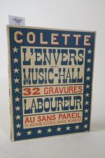 COLETTE & LABOUREUR (J.-E.). L'Envers du Music-Hall. Paris, au Sans...