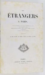 Collectif. Les Étrangers à Paris par MM. L. Desnoyers, J....
