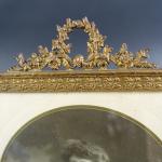 Cadre photo de style Louis XVI en bronze à décor...