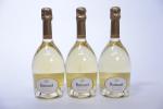 CHAMPAGNE - 3 B. RUINART, champagne blanc de blancs, brut.