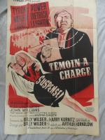 TEMOIN A CHARGE - Un film de Billy Wilder avec...