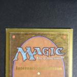 MAGIC THE GATHERING : 
Tundra édition - International Edition
Poids : 1.74Gr/ligne noire...