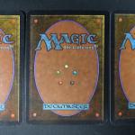 MAGIC THE GATHERING : 
Lot de 3 cartes : Creature Bond, Unsummon...