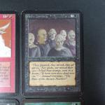 MAGIC THE GATHERING : 
Lot de 4 cartes : Scrathe Zombies, Howl...