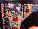 TOILE ARGADOL  SUPERMAN - Artiste peintre - Le sourire...