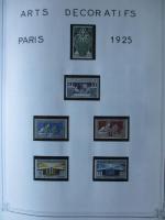 FRANCE THEMATIQUES 1941-1974 Collection sur album à feuilles YVERT 1941...