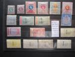 COLONIES ANGLAISES : TIMBRES A USAGE FISCAL SURCHARGES SPECIMEN -...