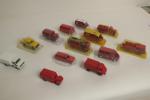 SOLIDO. Ensemble de 13 voitures de pompiers miniatures 1/43 et...