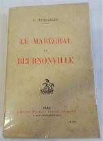 LUCIEN-GRAUX. Le Maréchal de Beurnonville. Paris, Champion, 1929, fort gr.,...