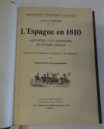 SAVINE Albert : L'Espagne en 1810, souvenirs d'un prisonnier anglais,...