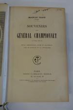 FAURE (Maurice). Souvenirs du général Championnet 1792-1800. Étude préliminaire, notes...