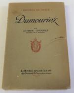 CHUQUET (A.). Dumouriez. Paris, Hachette, 1914, in-8, 286 pp., front.,...