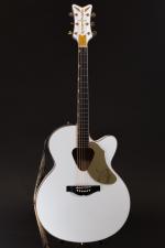 Gretsch. Guitare Folk modèle rangers White Falcon, sans housse, avec...