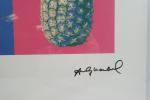Andy Warhol (1928-1987) d'après -
Ananas 
Sérigraphie en couleurs sur papier...