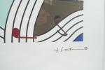 Roy Lichtenstein (1923 - 1997) d'après -
Composition I -
Sérigraphie en...