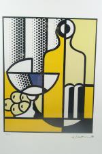 Roy Lichtenstein (1923 - 1997) d'après -
Purist Painting in Yellows...