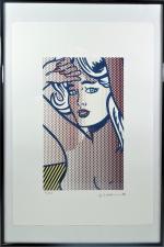 Roy Lichtenstein (1923 - 1997) d'après -
Nu -
Sérigraphie en couleurs...