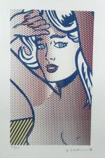 Roy Lichtenstein (1923 - 1997) d'après -
Nu -
Sérigraphie en couleurs...