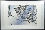 Roy Lichtenstein (1923 - 1997) d'après -
Seductive girl -
Sérigraphie en...