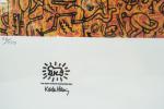 Keith Haring (1958 - 1990) d'après -
The last rainforest -
Sérigraphie...