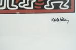 Keith Haring (1958 - 1990) d'après -
Les acrobates -
Sérigraphie originale,...