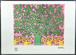 Keith Haring (1958 - 1990) d'après -
Tree of life -
Sérigraphie...