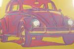 Andy Warhol (1928-1987) d'après -
Volkswagen Lemon 
Sérigraphie en couleurs sur...