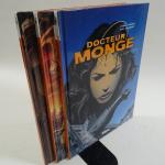DOCTEUR MONGE, Daniel Bardet, Editions Glénat, 3 vol, du n°1...