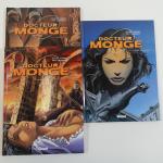 DOCTEUR MONGE, Daniel Bardet, Editions Glénat, 3 vol, du n°1...