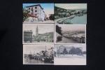 CROATIE - 7 cartes postales et cartes photos Abbazia, Split...