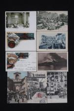ITALIE - 9 cartes postales de Naples. Belles animations