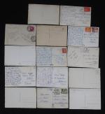 SUISSE - 102 cartes postales S.M 9 x 14 cm....