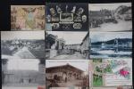 66 cartes postales de l'AIN, ARS, BELLEGARDE, BEAUREGARD, BELLEY, BIZIAT,...