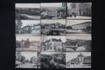 46 cartes postales de l'ALLIER : AISNAY-LE-CHATEAU, APREMONT, BOURBON-L'ARCHAMBAULT, BROUT-VERNET,...