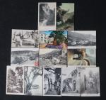 40 cartes postales des ALPES MARITIMES, AUREBEAU, AURON, BAIROLS, BEAULIEU,...