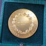 Médaille en vermeil Chambre Syndicale Nationale de l'Etanchéité 1970 par...